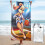 Πετσέτα μπάνιου Lola Bunny Cartoon γρήγορου στεγνώματος Πετσέτα θαλάσσης από μικροΐνες 1