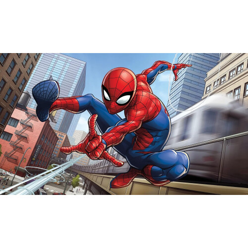 Μπλε κουβέρτα Marvel Spider-Man, μαλακή και άνετη κουβέρτα, βελούδινη, ελαφριά, ζεστές,