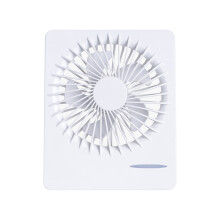 YgkuHd USB-Tischventilator, lange Akkulaufzeit, leiser, tragbarer Mini-Tischventilator, drei Windgeschwindigkeitsstufen, tragbar und ideal für
