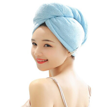 Hair Drying Towel with Fast Moisture Absorption, Microfiber Hair Turban Wrap for Long Hair