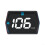 Car GPS Digital Speedometer HUD with HD Display, Speed Alert, Light Sensor 5