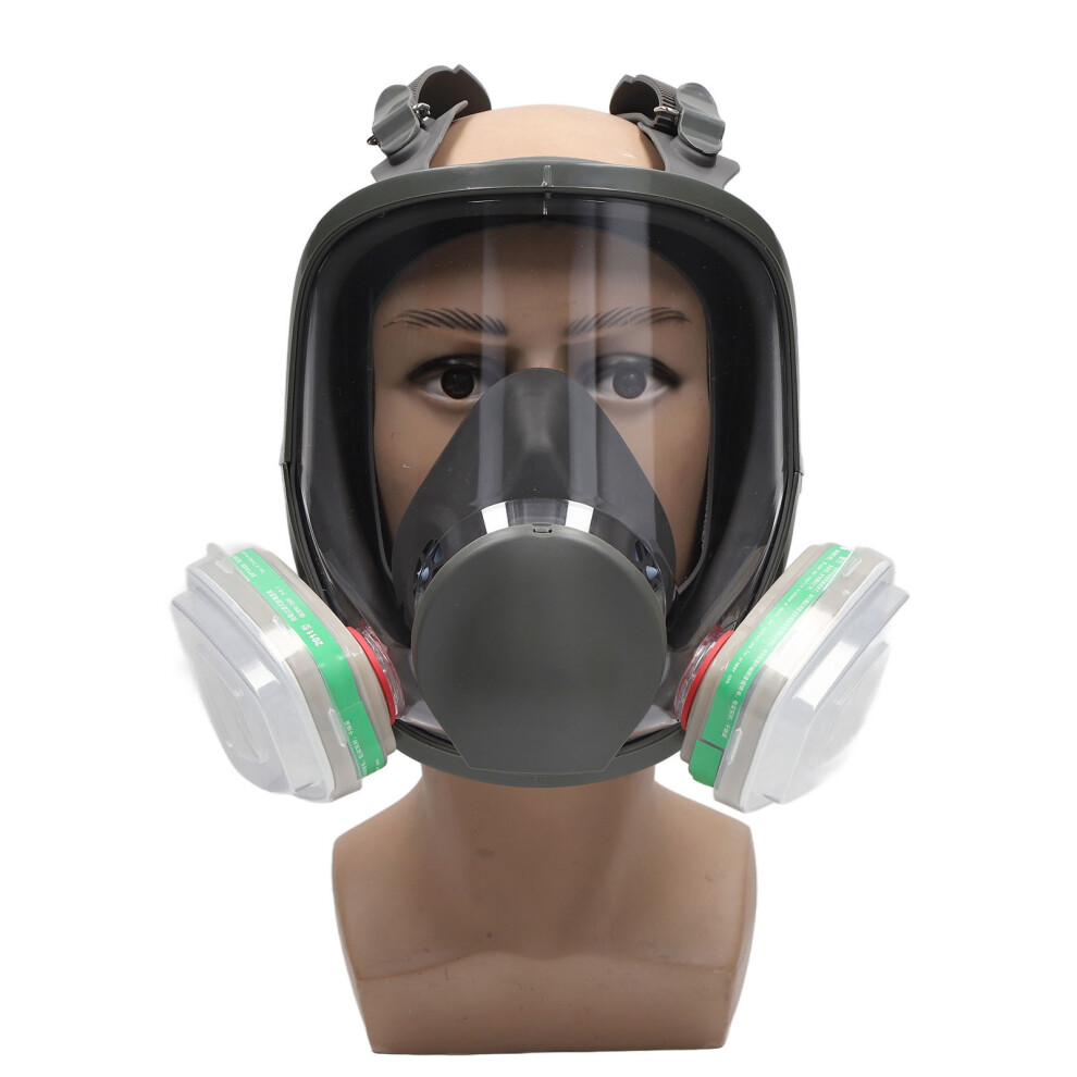 Full Face Respirator With 10 Filters, Organic Vapor Protection For Welding & Painting 6911381906482