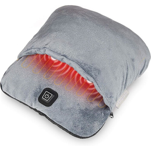 Foot Warmer with Heating and Vibration Massage Function