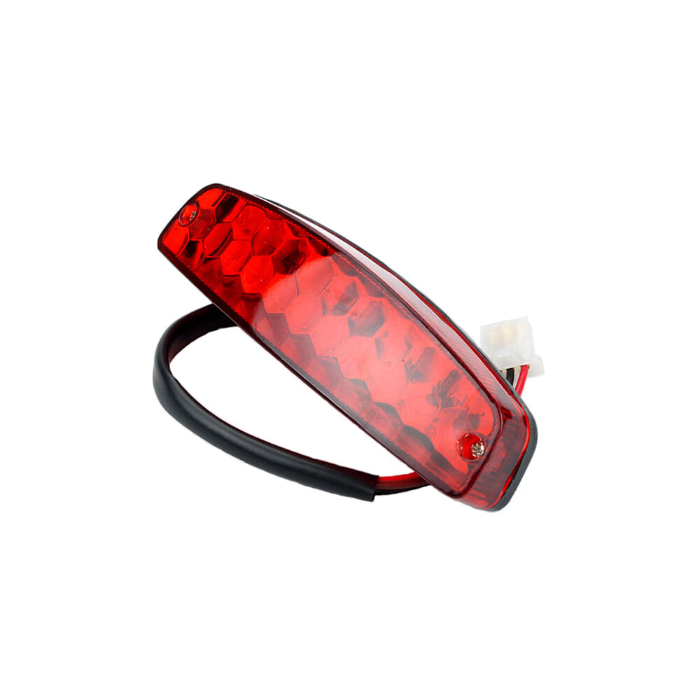 Motorcycle S Stop Tail 12V Tail Brake Tail For Atv Off-Road Motorcycle Tail Light/Red 9175034005107