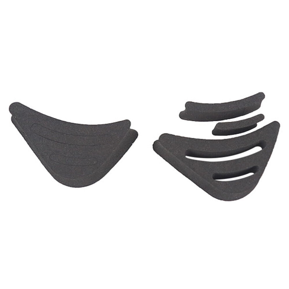 ZONHEBIN 1 Pair of Thickened Sponge Adjustable High-heeled Pad Foot Brace Plug Shoe Filler (Black)