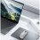 Wireless computer mouse with RGB LED dual mode Bluetooth/Wifi Silver 6