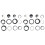 2X Full Speed Ahead Hammer Threadless Heavy Duty Bicycle Headset 44MM 1