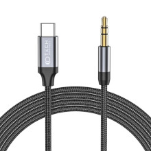 Tech-Protect USB-C To Aux Mini (3.5mm) Cable 120 cm Black