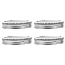 Mason Jar Sprouting Lids 4 Pack Stainless Steel Mesh Stands