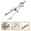 Eease Adjustable Steel Divider Compass for Drafting and Woodworking 3