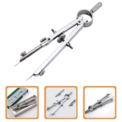 Eease Adjustable Steel Divider Compass for Drafting and Woodworking 2