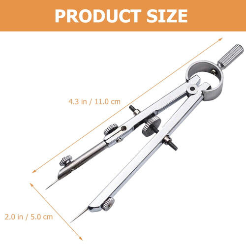 Eease Adjustable Steel Divider Compass for Drafting and Woodworking 1