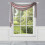 Achim Ombre Polyester-Lichtfilter-Vorhangschal, Blush, 50" x 144" 1