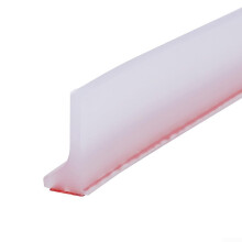 Transparent 300cm Silicone Shower Water Barrier Strip for Bathroom Floor Seal and Wet Room Threshold
