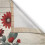 Ambesonne Rustic Kitchen Curtains, Warm Tone Botanical Design, 55"x45", Red Blue Grey and Eggshell 3