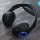 Ασύρματα ακουστικά Bluetooth με έγχρωμο LED, ακουστικά παιχνιδιών, στερεοφωνικά 1