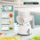 Τρίφτης λαχανικών Kayannuo Back to School Clearance Kitchen Mandoline με 5 εναλλάξιμες λεπίδες 1