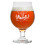 Βελγικό ποτήρι μπύρας Tulip 16oz με στέλεχος, κρανίο αγελάδας, κάκτος, σκηνή έρημου 1
