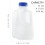 Cornucopia Brands Πλαστικές κανάτες 32oz (συσκευασία των 6). Μπουκάλια 1 λίτρου / 32 ουγγιών με 6
