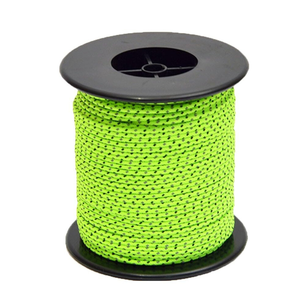 Tent Guyline 50M 2.5Mm Reflective Polyester Camping Rope For Outdoor Canopy Hiking Survival 9099447257956