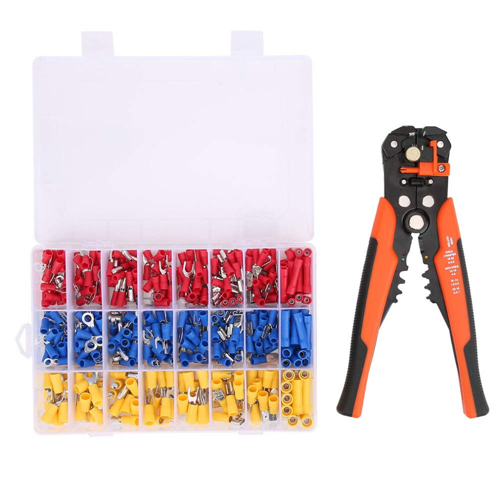 Wire Stripper With Pvc Insulated Brass Connector, Ergonomic Handle For Marine And Automotive Use 9164114905345