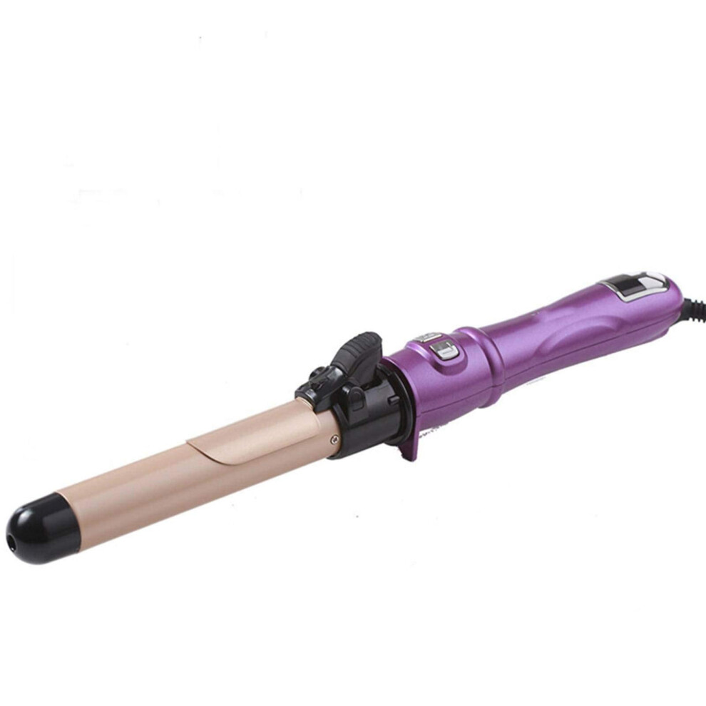 Rechargeable Ceramic Hair Curler with Fast HeatUp, Adjustable Temperature, Shiny Natural Curls