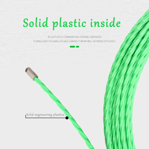 Begine Needle Threader Clearance,Wire Green Thin Wire Thin Head Wire 15M Threader for Wire Feeding Tool (With Two Wire Harnesses) 2