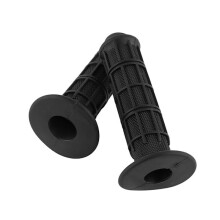 A Pair of 22/25mm 7/8\" Universal Silicone Motorcycle Handlebar Grips New Black