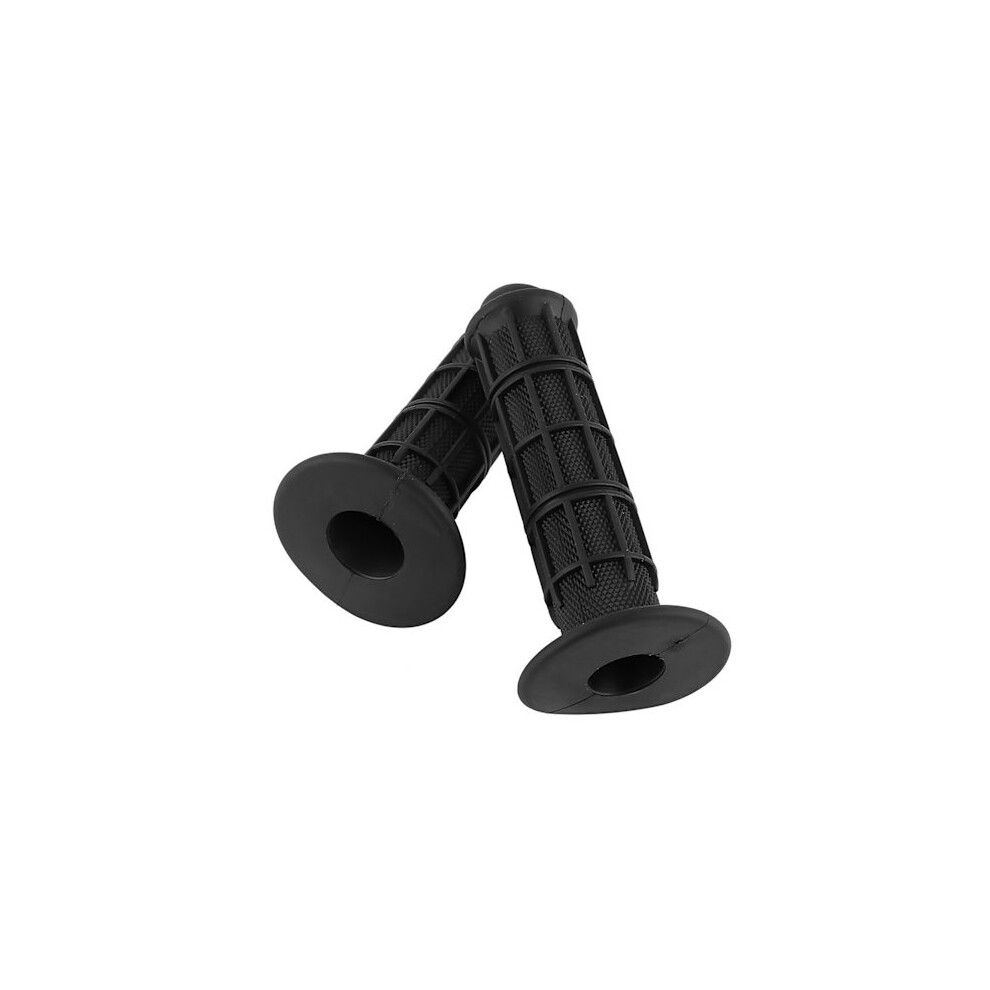 A Pair Of 22/25Mm 7/8\" Universal Silicone Motorcycle Handlebar Grips New Black 9138057658521