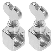 Lot de 2 pinces à aiguilles pour machine à coudre, accessoires de métier à tisser en métal