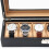 Watch box6watches - Πολυτελές μοντέλο σε μαύρο ανθρακονήματα με ανοιχτό καφέ εσωτερικό 2