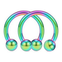 Kiplyki Anelli per il naso all'ingrosso, anelli magnetici a ferro di cavallo, anelli finti per setto nasale in acciaio inossidabile
