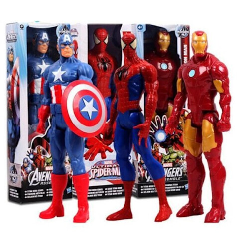 Marvel-Helden: Iron Man, Captain America, Spider-Man Figuren! Iron Man