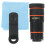 Lente teleobjetiva com zoom de 8x compatível com iPhone X8 7 - Telescópio monocular universal com clipe 2