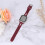 Relógio compatível com Apple Watch SE6 5 4 3 2 vermelho 42/44mm 6