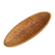 Tavă de masă din lemn de cocos pentru fructe, tavă de birou, servire, gustări uscate din lemn, tăvi pentru masă de cafea, paleți, tacâmuri