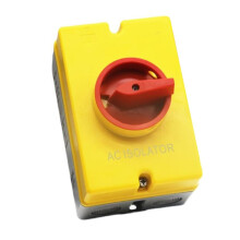 Interruptor de aislamiento de circuito para panel solar fotovoltaico IP66 resistente al agua DC690V32A/80A