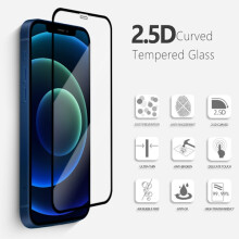 Συμβατό με Iphone12Pro Max - σκληρυμένο γυαλί 9H - Προστατευτικό οθόνης κορυφαίας