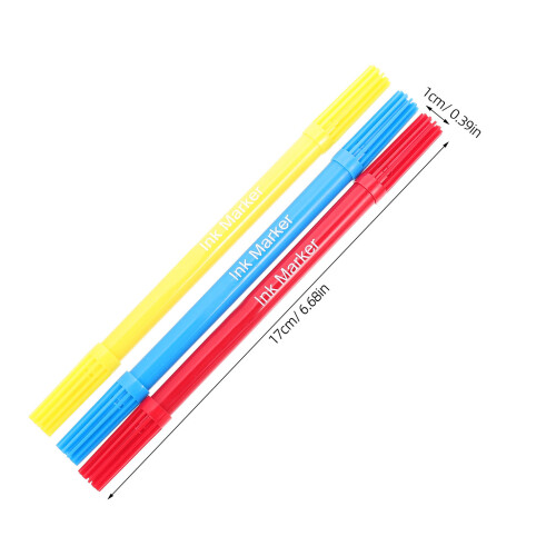 6Pcs Baking Coloring Pens Markers for Smooth Surfaces 1