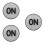 3Pcs Acrylic Game Table On/off Puck Double-Sided Button 8
