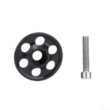 Bike Headset Cap 28.6mm Threadless Lightweight Aluminum Stem Cap for Road Bike Fork Tube