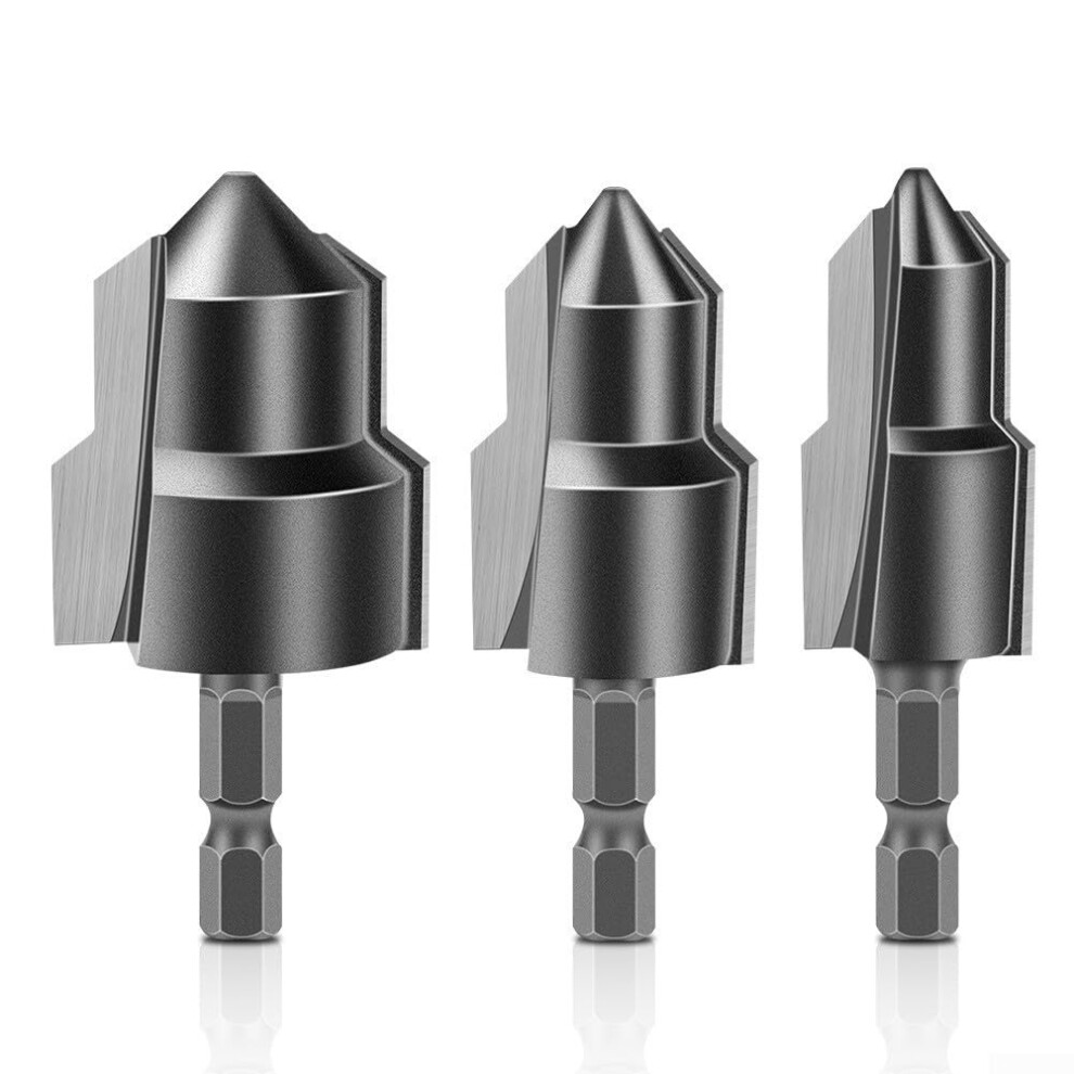 Step Drill Bit For Pvc And Ppr Pipes, Tungsten Carbide Pipe Reamer, 1824Mm Hex Shank 9365369245860