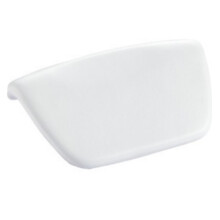 Bathtub Pillow with Neck Support, Waterproof and Moistureproof Elastic Headrest for Bathroom Use (White)