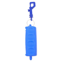 Archery Arrow Puller Keychain with Ergonomic NonSlip Grip for Easy Arrow Extraction, Blue Silicone