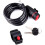 Bike Lock with Solid AntiTheft Security, Foldable Steel Wire Chain for Bicycle, Scooter, Helmet 3