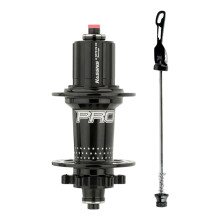 Mountain Bike Hub 32 Hole Freehub Front 100mm Rear 135mm 712 Speed Durable 6Pawl Black
