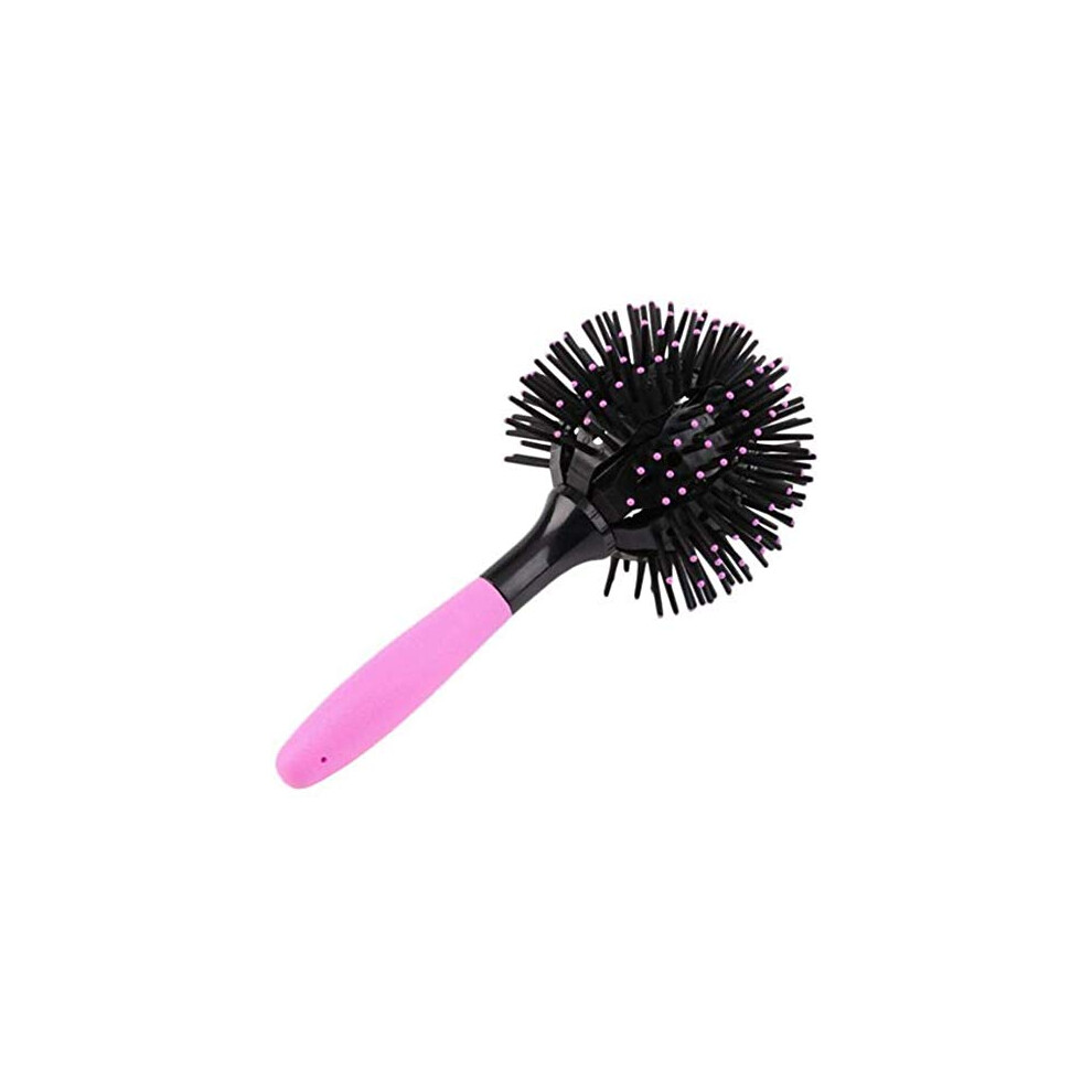 Hair Styling Brush with 360 Degree Spherical Design for Tangle Curling and Faster Blowdrying