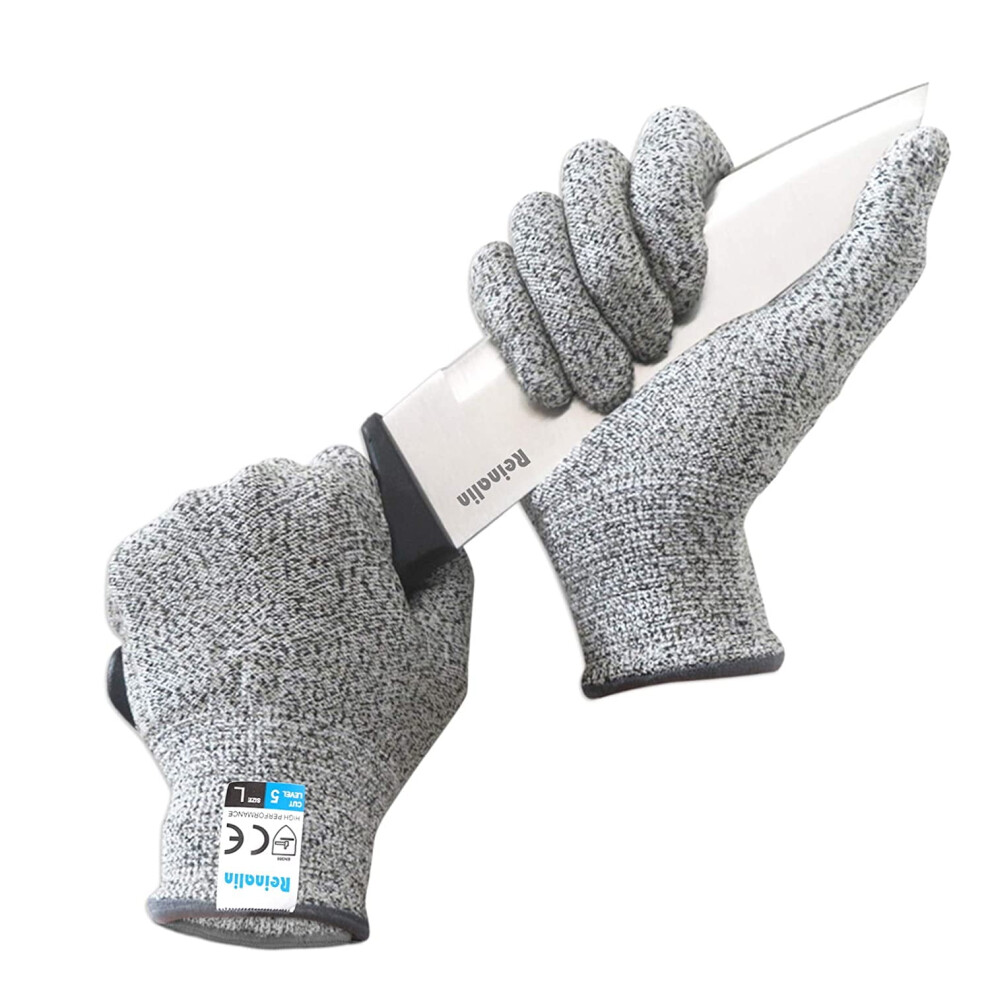 Cut Resistant Gloves With Level 5 High Performance Protection, Kitchen Work Gloves, Mandolin, Fish Fillet, Meat Cutting And Carving 9130661563765