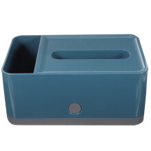 Distributeurs de mouchoirs en papier à ressort pour salle de bain, boîtes de rangement pour essuie-tout en ABS avec ouverture latérale, rangement