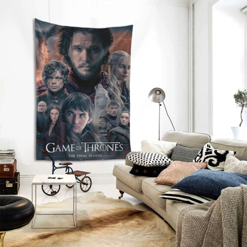 Jon Snow Tapestry Μεγάλο Banner Κρεμαστό Τοίχο Ταπισερί Αισθητική Αφίσα Καλλιτεχνικό Φόντο 1